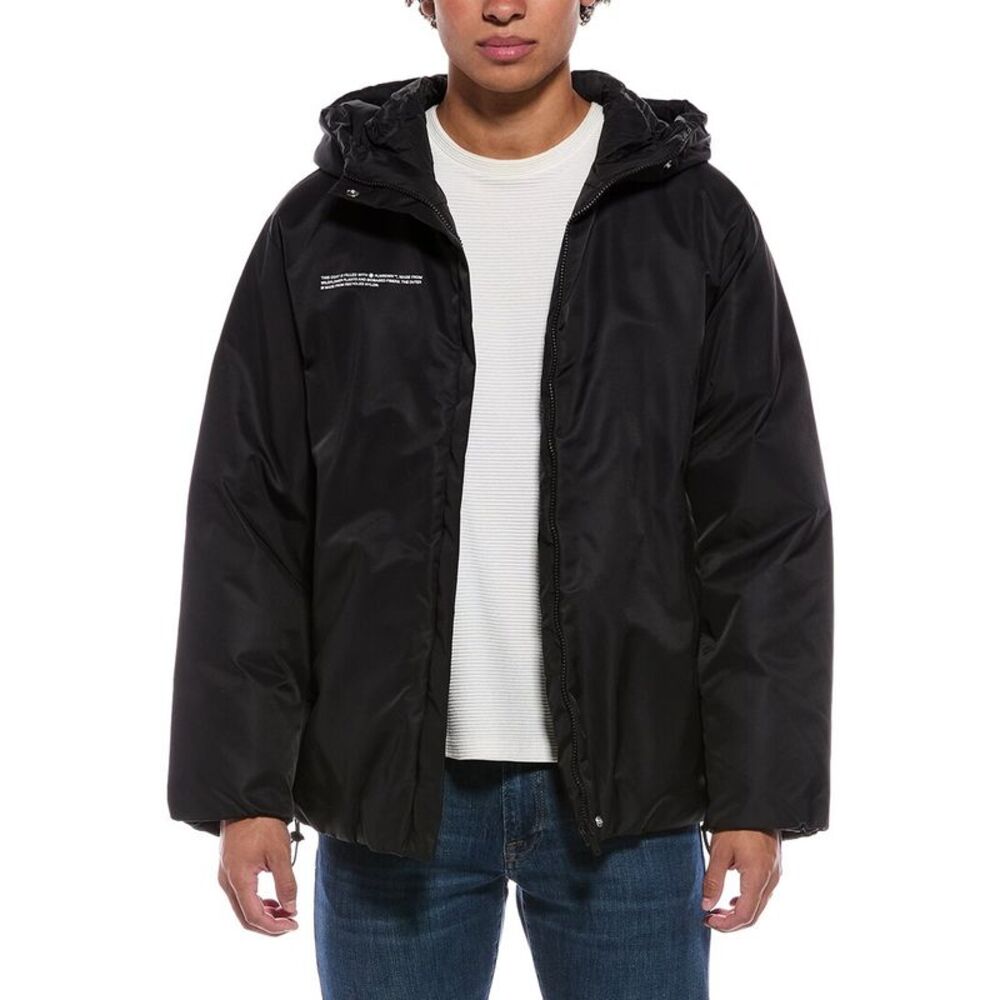 Pangaia Mens  Jacket, Black